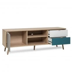 Lowboard CUBA - Sonoma Eiche - tricolor - 150 cm breit 12 Lowboard CUBA - Sonoma Eiche - tricolor - 150 cm breit -Wohnzimmer Verkäufe 1332003900 04 1600Wx1600H