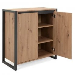 Kommode DENVER - Artisan Eiche-anthrazit - 80 cm -Wohnzimmer Verkäufe 1332005900 08 1600Wx1600H