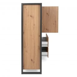 Highboard DENVER - Artisan Eiche-anthrazit - 139 cm -Wohnzimmer Verkäufe 1332006500 08 1600Wx1600H