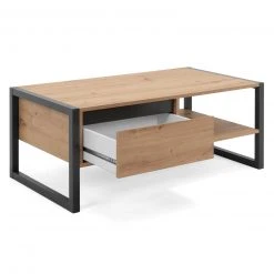 Couchtisch DENVER - Artisan Eiche-anthrazit - 100 cm -Wohnzimmer Verkäufe 1332006700 05 1600Wx1600H