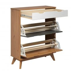 Schuhkipper - honigfarben - Kiefer massiv - 80 cm breit 7 Schuhkipper - honigfarben - Kiefer massiv - 80 cm breit -Wohnzimmer Verkäufe 1335000700 03 1600Wx1600H