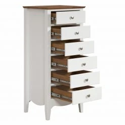 Kommode LISSABON - weiß-braun - teilmassiv - 110 cm -Wohnzimmer Verkäufe 1335001100 03 1600Wx1600H