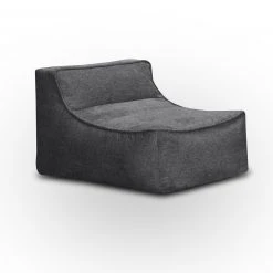 Sessel - dunkelblau - Microfaser