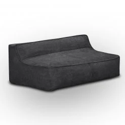 Wohnzimmer Verkäufe 39 2-Sitzer - dunkelblau - Microfaser