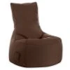 Sitzsack - braun - 95x90 cm