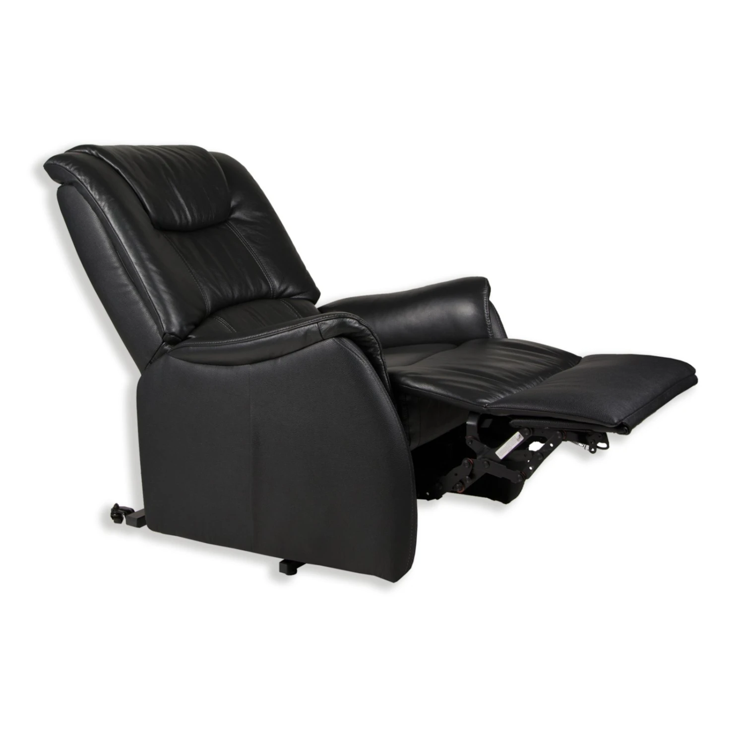 TV-Sessel - XXL - schwarz - Leder - mit Funktionen 2 TV-Sessel - XXL - schwarz - Leder - mit Funktionen – Bild 2