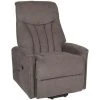 TV-Sessel - dunkelgrau - mit motorisierter Aufstehhilfe