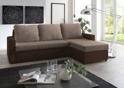 Ecksofa - braun-cappuccino - Liegefunktion 6 Ecksofa - braun-cappuccino - Liegefunktion -Wohnzimmer Verkäufe 9000052100 03 1600Wx1600H