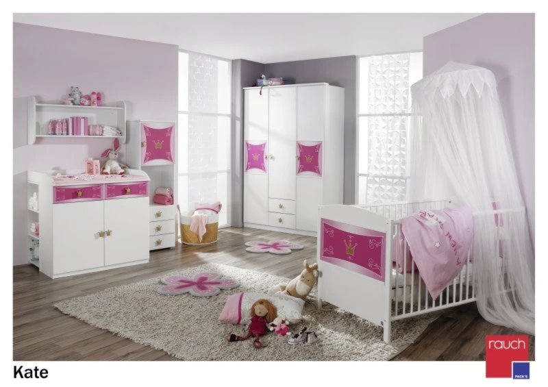 Regal - Alpinweiß-rosa - 47 cm 1 Regal - Alpinweiß-rosa - 47 cm