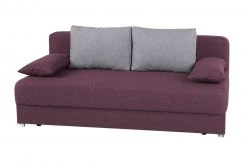 Schlafsofa - beere - mit Staukasten