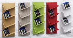 CD-Wandregal - Buche - 33 cm breit - 4 Ablagen -Wohnzimmer Verkäufe 9001556200 03 1600Wx1600H