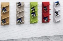 CD-Wandregal - Buche - 33 cm breit - 4 Ablagen -Wohnzimmer Verkäufe 9001556200 04 1600Wx1600H