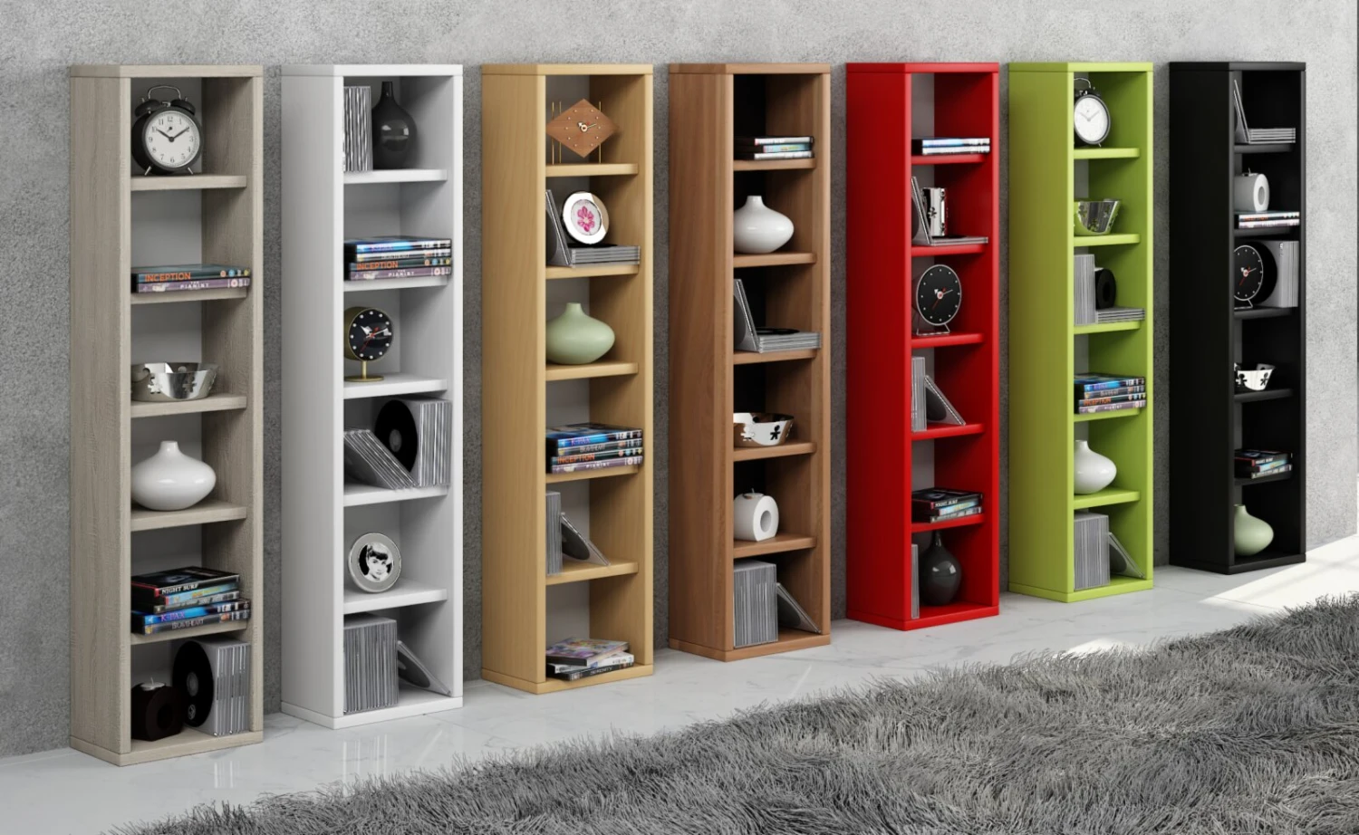 Regal ELEMENTA - schwarz - 91,5 cm 3 Regal ELEMENTA - schwarz - 91,5 cm – Bild 3