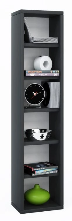 Regal ELEMENTA - schwarz - 91,5 cm