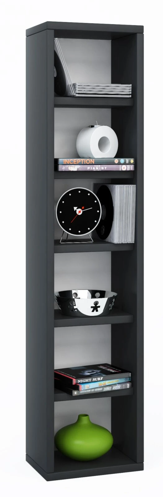 Regal ELEMENTA - schwarz - 91,5 cm 1 Regal ELEMENTA - schwarz - 91,5 cm