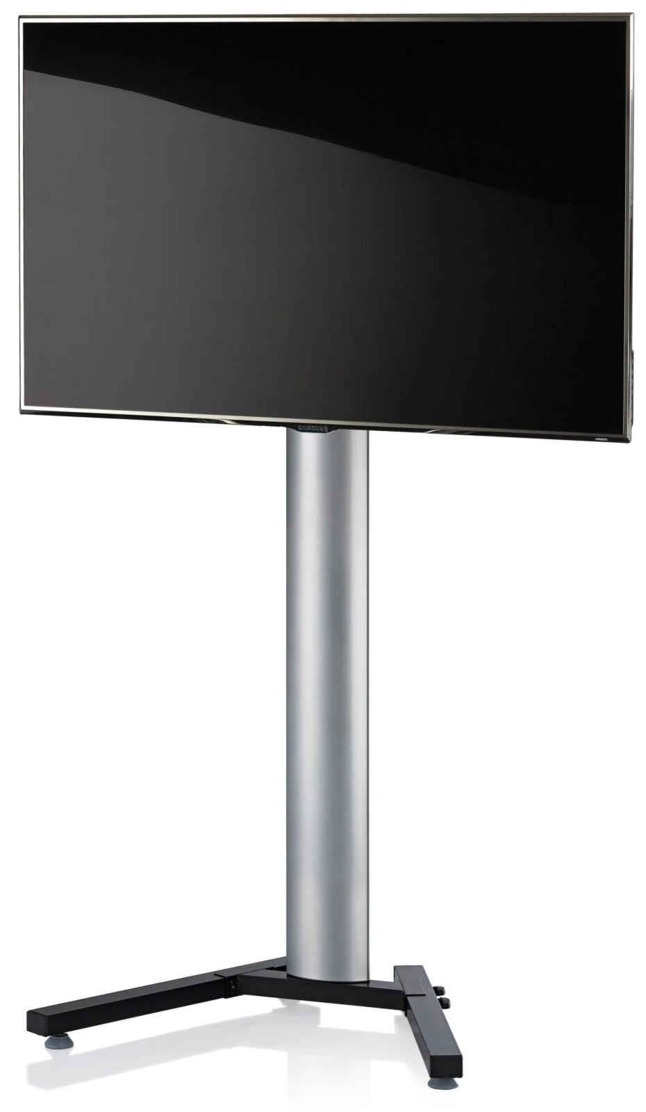 TV-Standfuß STADINO MAXI - silber 2 TV-Standfuß STADINO MAXI - silber – Bild 2