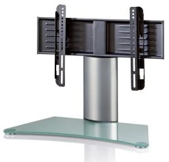 TV-Standfuß WINDOXA MAXI - silber - Mattglas -Wohnzimmer Verkäufe 9001669100 03 1600Wx1600H