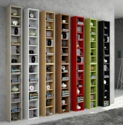 CD Regal - Sonoma Eiche - 21 cm breit - für 204 CDs - erweiterbar -Wohnzimmer Verkäufe 9001690300 03 1600Wx1600H