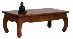 Couchtisch - Sheesham massiv gebeizt - 110x60 cm