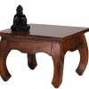 Couchtisch - Sheesham massiv gebeizt - 60x60 cm