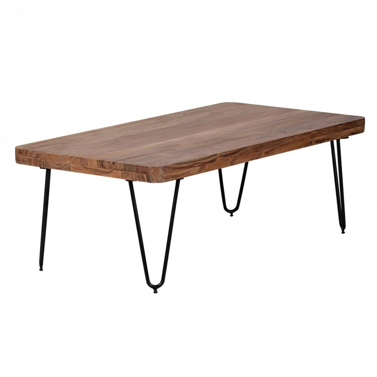 Couchtisch - klar lackiert - Akazie massiv - 115x60 cm 4 Couchtisch - klar lackiert - Akazie massiv - 115x60 cm – Bild 4