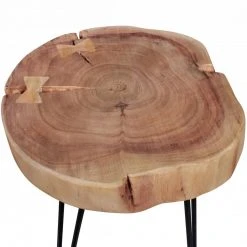 Beistelltisch - klar lackiert - Akazie massiv - 30 cm breit -Wohnzimmer Verkäufe 9002269900 03 1600Wx1600H