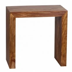 Beistelltisch - braun gebeizt - Sheesham massiv - 60 cm breit -Wohnzimmer Verkäufe 9002270600 03 1600Wx1600H
