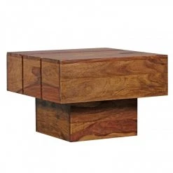 Beistelltisch - braun gebeizt - Sheesham massiv - 45 cm breit -Wohnzimmer Verkäufe 9002272300 03 1600Wx1600H