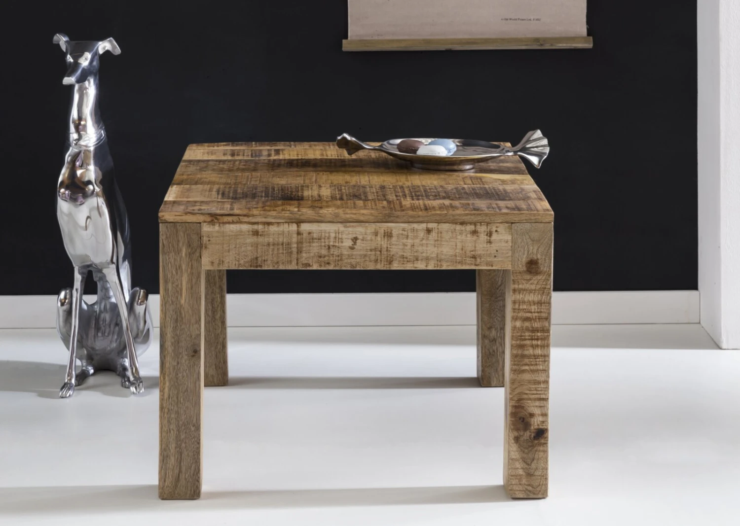 Couchtisch - Mango massiv - 60 cm breit 2 Couchtisch - Mango massiv - 60 cm breit – Bild 2