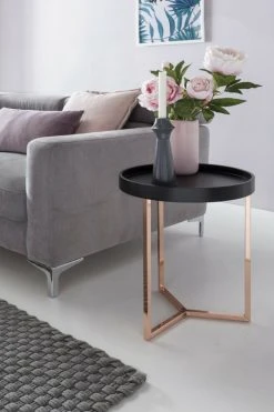 Beistelltisch - kupfer-schwarz - 40 cm breit -Wohnzimmer Verkäufe 9002273600 04 1600Wx1600H