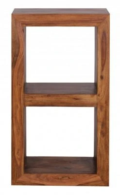 Standregal - braun gebeizt - Sheesham massiv - 88 cm hoch -Wohnzimmer Verkäufe 9002274900 03 1600Wx1600H