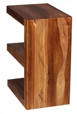 Beistelltisch - braun gebeizt - Sheesham massiv - 45 cm breit 7 Beistelltisch - braun gebeizt - Sheesham massiv - 45 cm breit -Wohnzimmer Verkäufe 9002275800 04 1600Wx1600H
