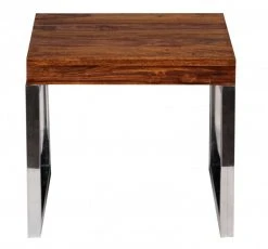Beistelltisch - braun gebeizt - Sheesham massiv - 45 cm breit -Wohnzimmer Verkäufe 9002276100 04 1600Wx1600H