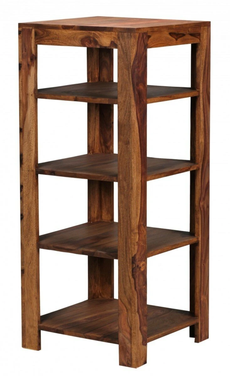 Standregal - Sheesham massiv - 4 Böden 3 Standregal - Sheesham massiv - 4 Böden – Bild 3