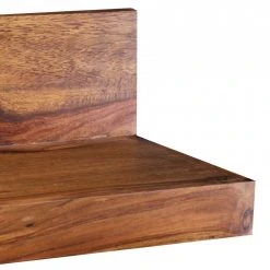 Wandregal - braun gebeizt - Sheesham massiv - 60 cm -Wohnzimmer Verkäufe 9002278200 03 1600Wx1600H