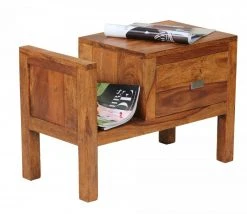 Beistelltisch - Sheesham massiv lackiert - Zeitungsablage 6 Beistelltisch - Sheesham massiv lackiert - Zeitungsablage -Wohnzimmer Verkäufe 9002297500 03 1600Wx1600H