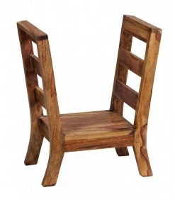 Zeitungsständer - klar lackiert - Sheesham massiv -Wohnzimmer Verkäufe 9002300500 03 1600Wx1600H