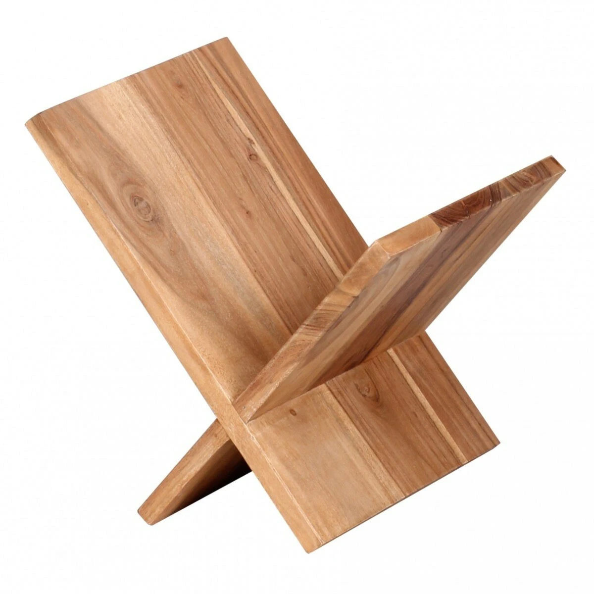 Zeitungsständer - Akazie massiv - klar lackiert 4 Zeitungsständer - Akazie massiv - klar lackiert – Bild 4