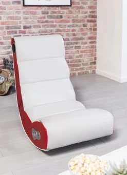 Soundsessel - weiß-rot - mit Bluetooth -Wohnzimmer Verkäufe 9002333200 04 1600Wx1600H