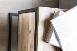 Beistelltisch S-Form - Akazie massiv -Wohnzimmer Verkäufe 9002337400 04 1600Wx1600H