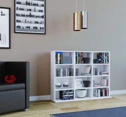 Regal MEGOSA MINI - weiß - 102 cm breit 6 Regal MEGOSA MINI - weiß - 102 cm breit -Wohnzimmer Verkäufe 9002746000 02 1600Wx1600H