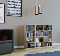 Regal MEGOSA MINI - Sonoma Eiche - 102 cm breit -Wohnzimmer Verkäufe 9002746300 02 1600Wx1600H