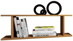 Wandregal SIROLA - Buche - 80 cm