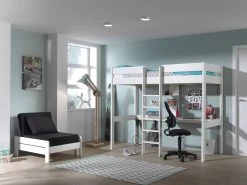 Schlafsessel PINO - weiß-schwarz - massiv - ausziehbar -Wohnzimmer Verkäufe 9002898700 03 1600Wx1600H