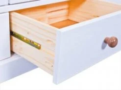 Vitrine WESTERLAND 14.2. - weiß - Massivholz - 131 cm breit -Wohnzimmer Verkäufe 9002925500 03 1600Wx1600H