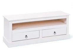 TV-Lowboard PROVENCE - weiß - 118 cm breit