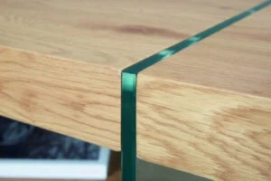 Couchtisch BENINA - Wildeiche - Sicherheitsglas 3 Couchtisch BENINA - Wildeiche - Sicherheitsglas – Bild 3