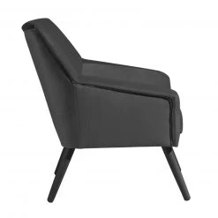 Max Winzer Cockttailsessel ALEGRO - anthrazit-schwarz - Samtvelours -Wohnzimmer Verkäufe 9002955300 03 1600Wx1600H