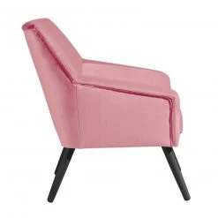 Max Winzer Cocktailsessel ALEGRO - rose-schwarz - Samtvelours -Wohnzimmer Verkäufe 9002955600 03 1600Wx1600H