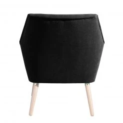 Max Winzer Cocktailsessel ALEGRO - schwarz - Veloursstoff -Wohnzimmer Verkäufe 9002956600 04 1600Wx1600H